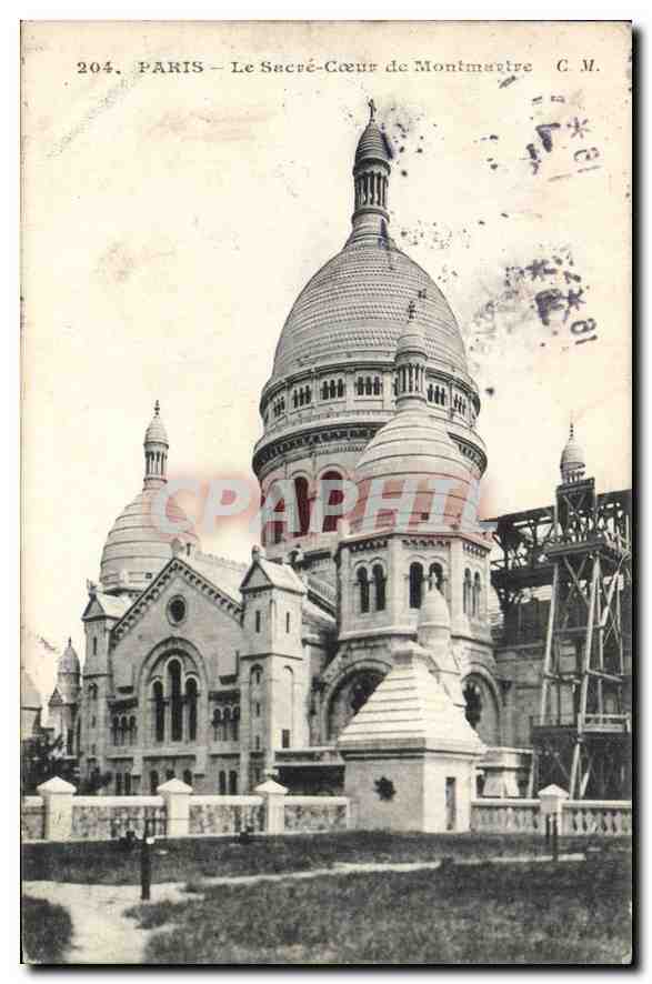 Paris — Le Sacré-Cœur de Montmartre — C.M. n°204