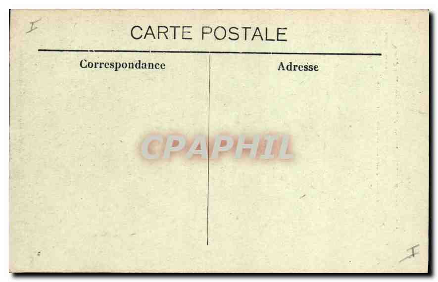 CPA Paris Place et Colonne Vendome  — Verso