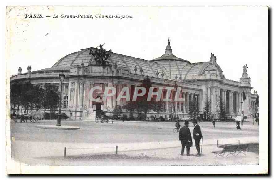 CPA Paris Le Grand Palais Champs Elysees 