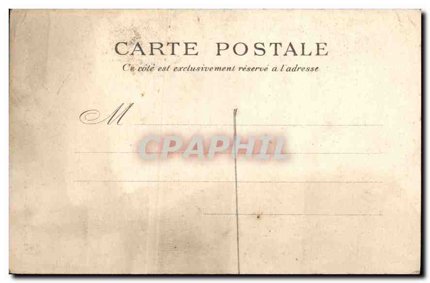 CPA Paris Le Monument de F. Arago  — Rückseite