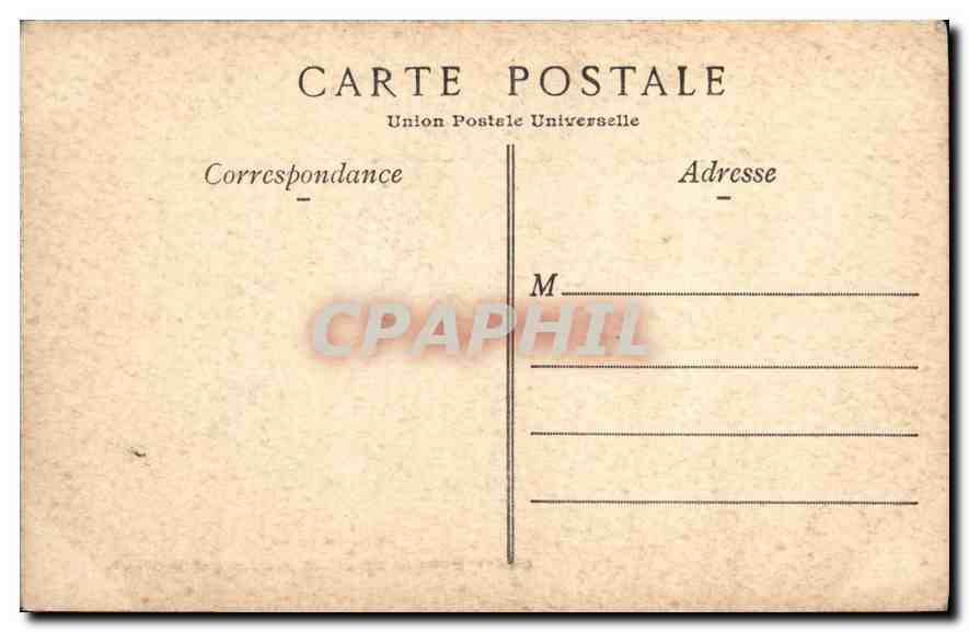 CPA Paris Conservatoire National des Arts et Metiers  — Rückseite