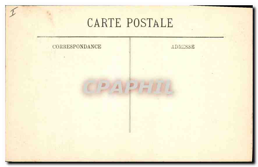 CPA Paris L'Obelisque de Lougsor Place de la Concorde  — Rückseite