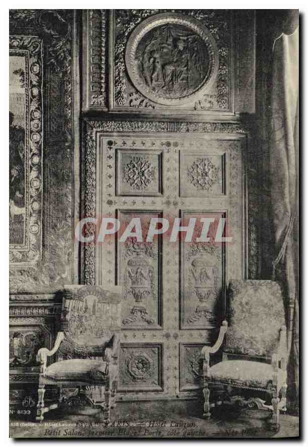 CPA Paris Hotel Lauzen Petit Salon premier Etage Porte 