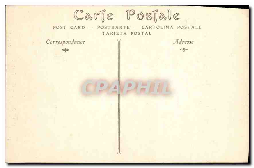 CPA Paris Hotel Lauzen Petit Salon premier Etage Porte  — Rückseite