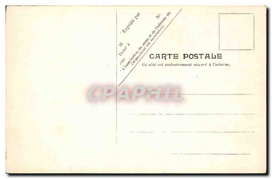 CPA Paris Monument de Victor Hugo  — Rückseite