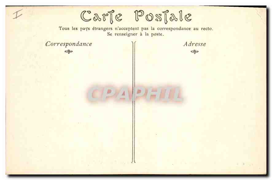 CPA Paris Notre Dame Galerie Superieure des Bas Cotes de la Nef  — Verso