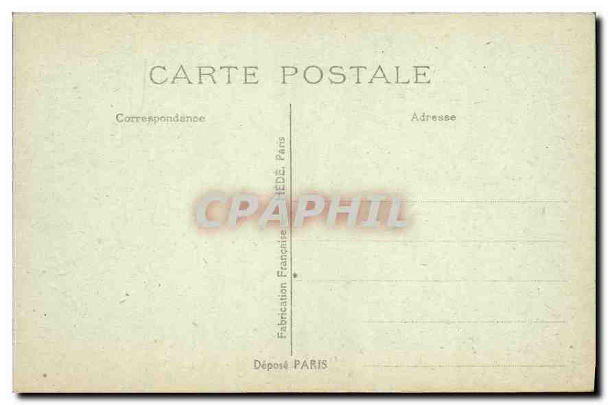 CPA Paris Le Grand Palais  — Rückseite