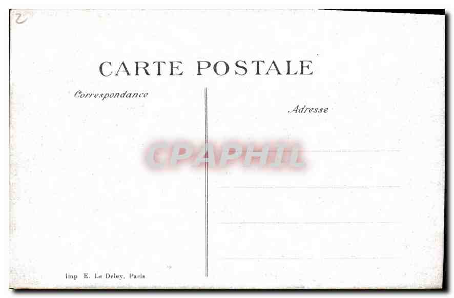 CPA Paris Le Conseil d'Etat  — Rückseite