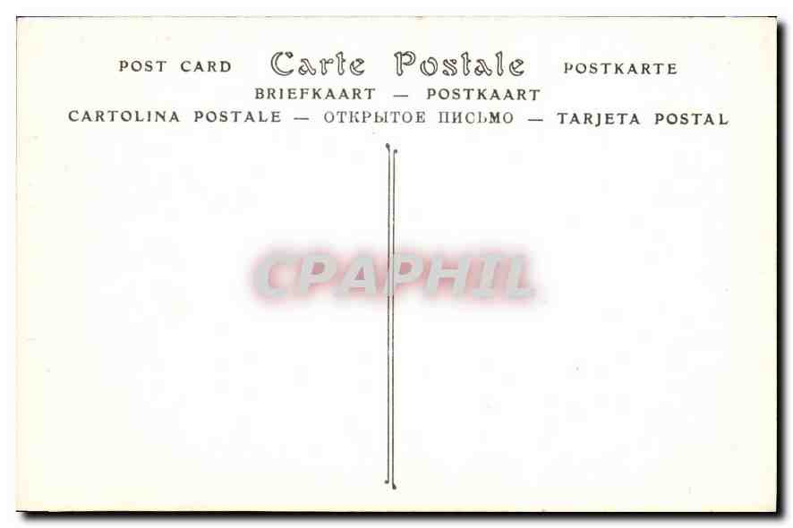 CPA Paris La Sainte Chapelle Porche  — Verso