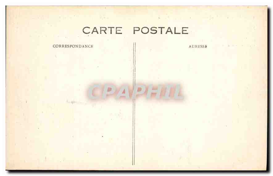 CPA Chapelle explatoire Square Louis XVI Paris  — Verso
