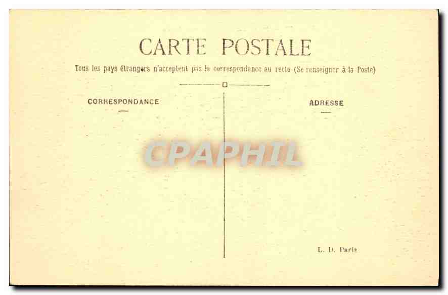 CPA Paris Rue de Castiglione et la Colonne Vendome  — Rückseite