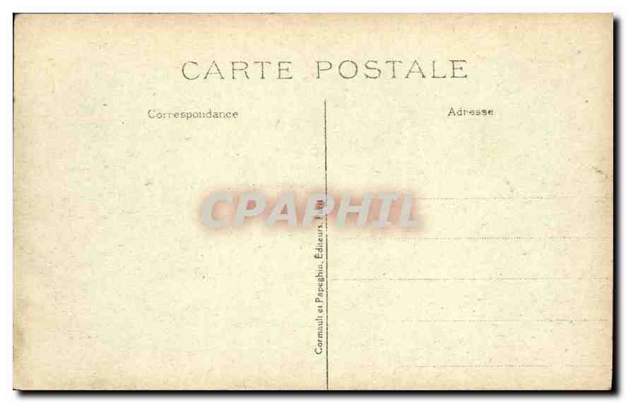 CPA Paris Le Jardin des Tuileries et le Pavillon de Rohan  — Rückseite