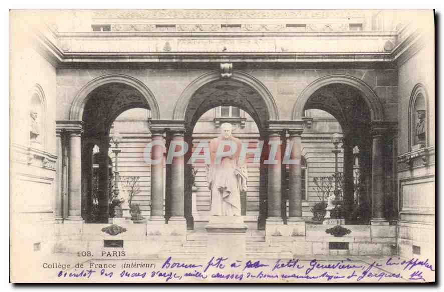 CPA Paris College de France 