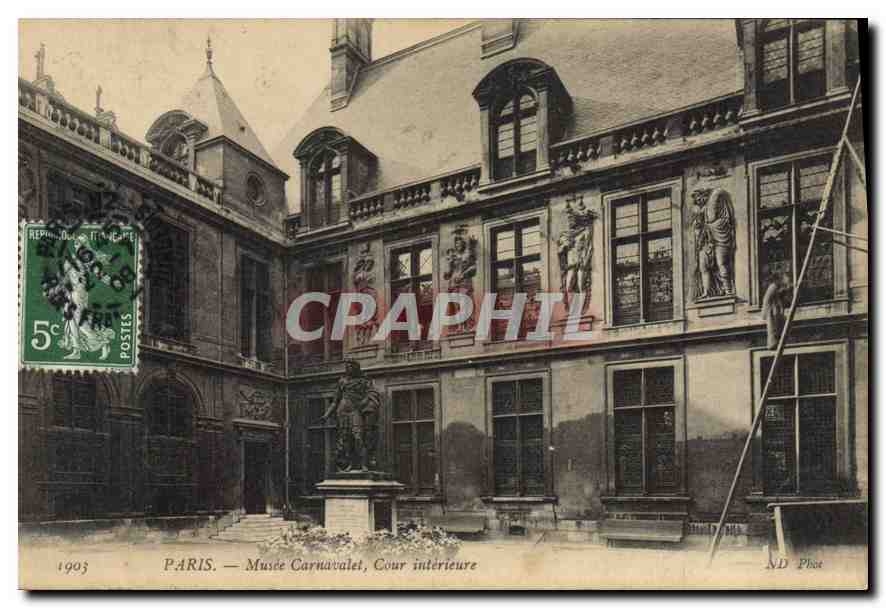 Paris — Musée Carnavalet, Cour intérieure — ND Phoe