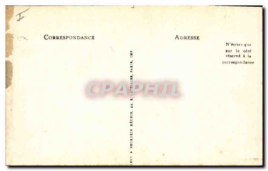 CPA Le Puy Musee Crozatier  — Verso