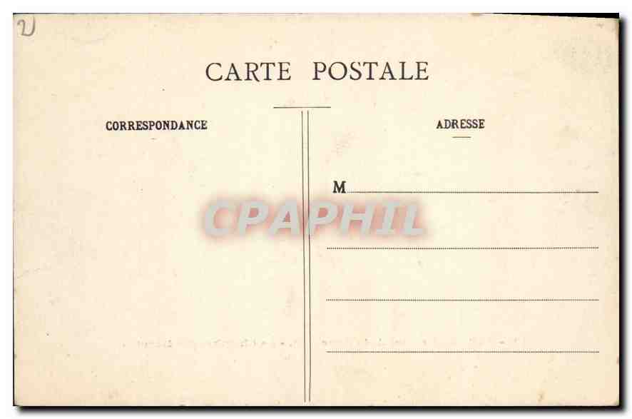 CPA Paris Le Pont de la Concorde La Chambre des Deputes  — Rückseite