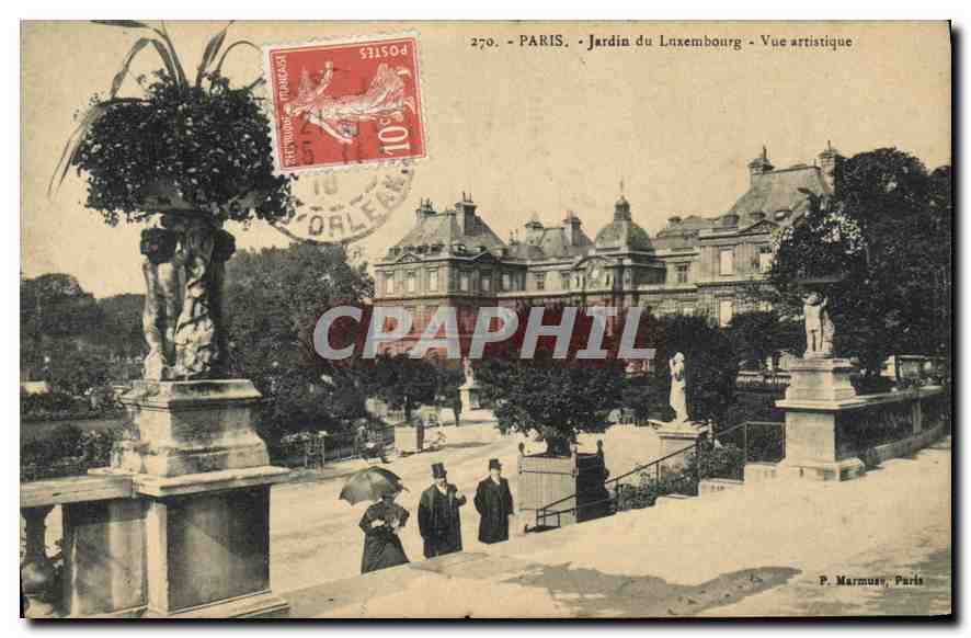 Paris - Jardin du Luxembourg - Künstlerische Ansicht — P. Marmuse, Paris, n°270
