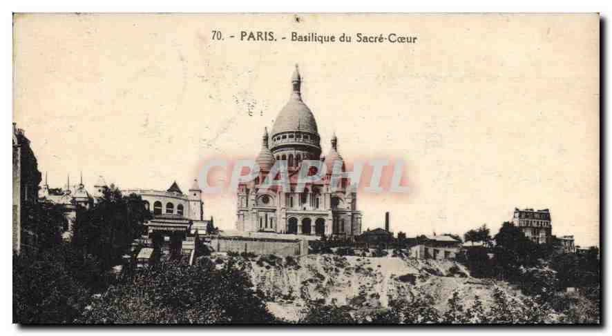 Paris - Basilique du Sacré-Cœur — éditeur 'Phototype Lassalle' n°70
