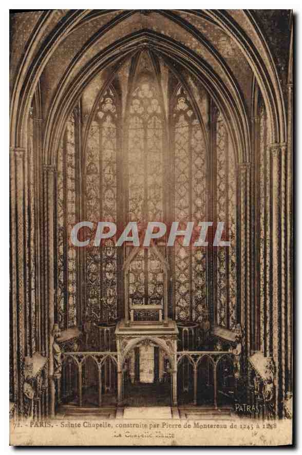 CPA Paris Sainte Chapelle constroite par Pierre de Montereau 