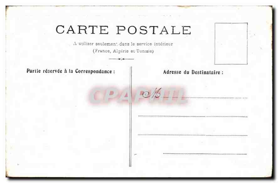 CPA Paris Le Lion de Belfort  — Rückseite