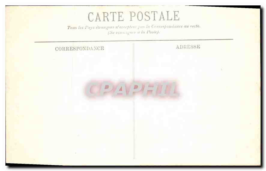 CPA Paris Le Bassin du Luxembourg  — Rückseite