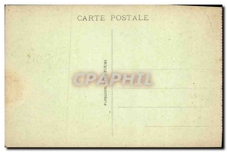 CPA Paris Le Pantheon  — Rückseite