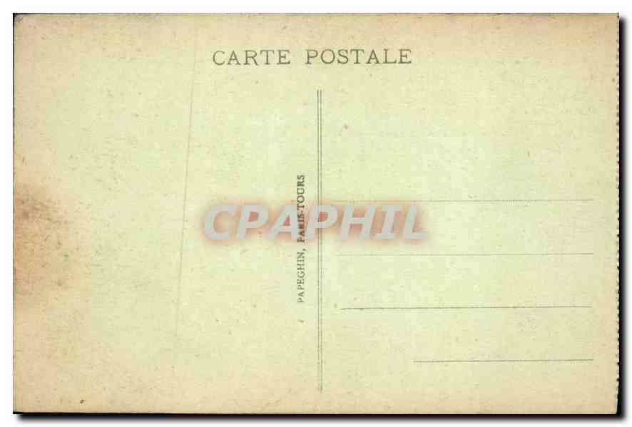CPA Paris Funiculaire et Basilique du Sacre Coeur de Montmartre  — Rückseite