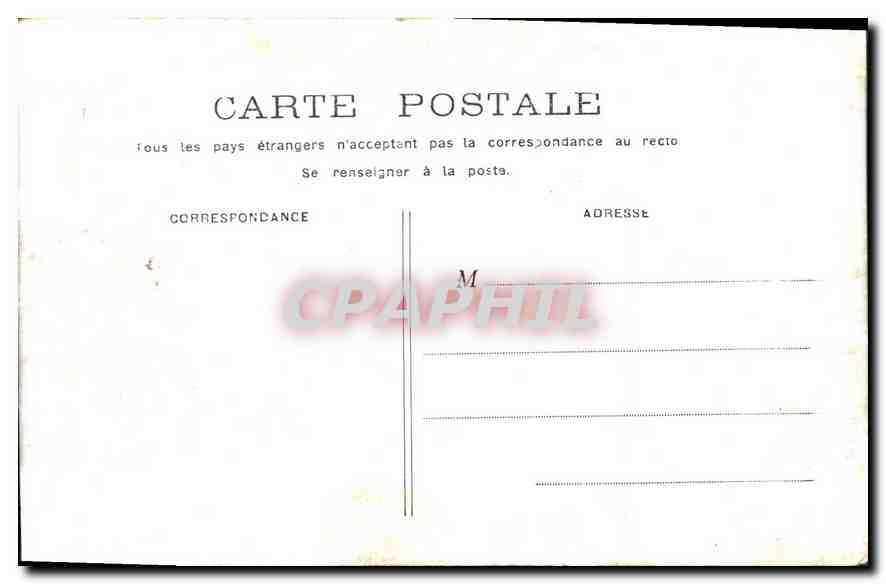 CPA Paris Institut de France Maggi Elixir Combier — Rückseite