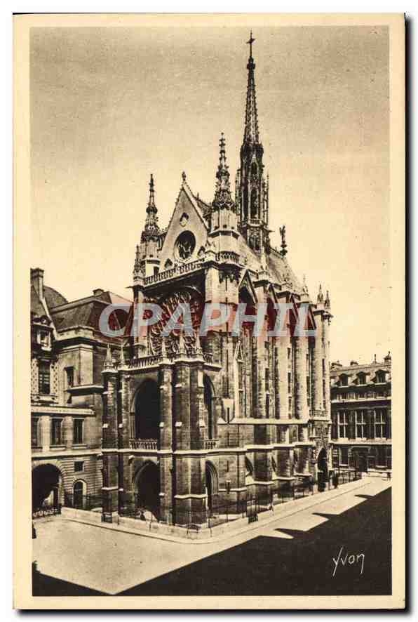 CPA Paris La Sainte Chapelle Holy Chapel 