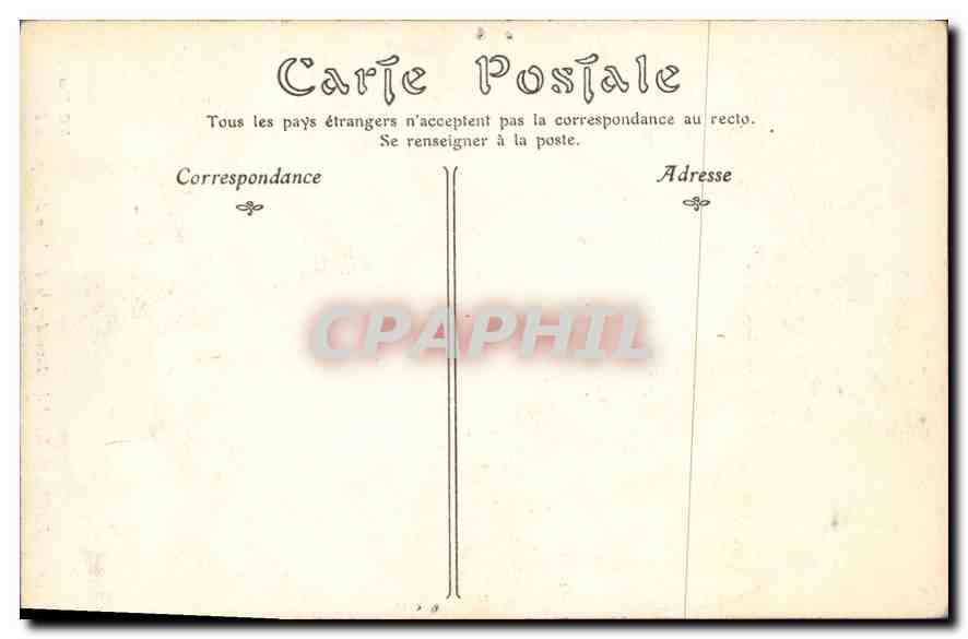 CPA Paris Hotel des Invalides le Tombeau de Napoleon  — Rückseite