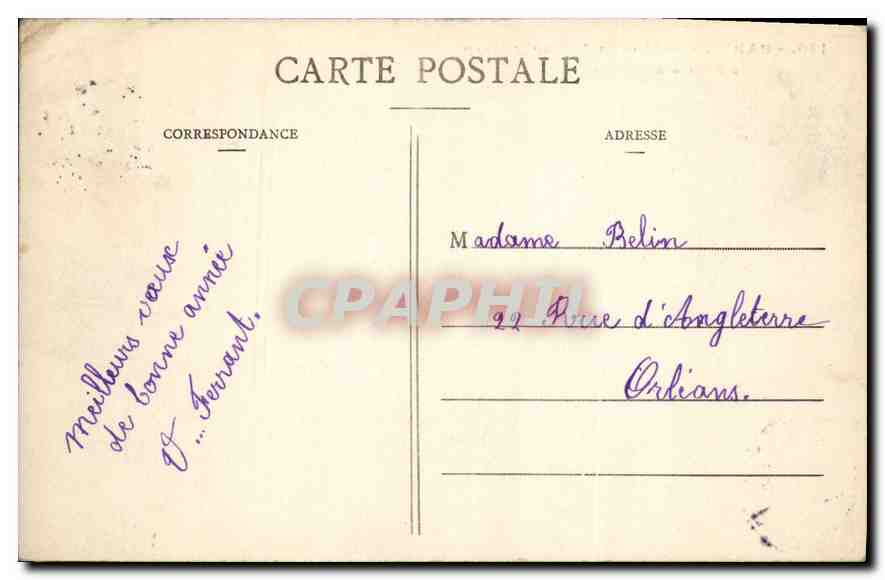 Paris - Le Moulin de Longchamp au Bois de Boulogne — CPM n°180 — Rückseite