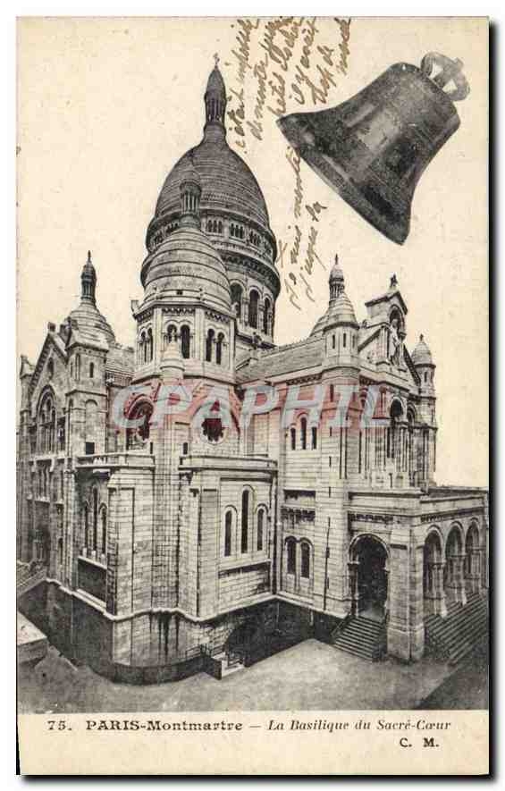 CPA Paris Montmartre La Basilique du Sacre Coeur 