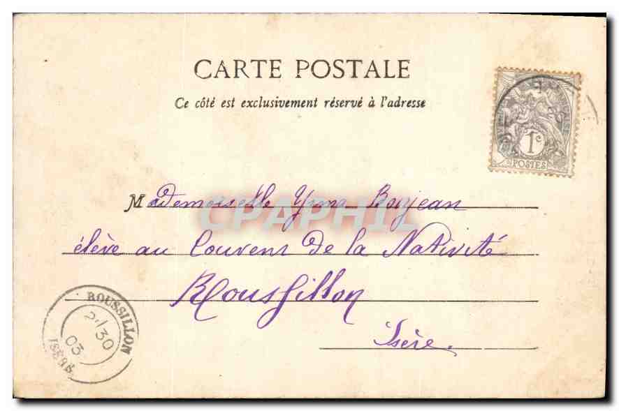 CPA Paris Statue d'Etienne Marcel  — Rückseite