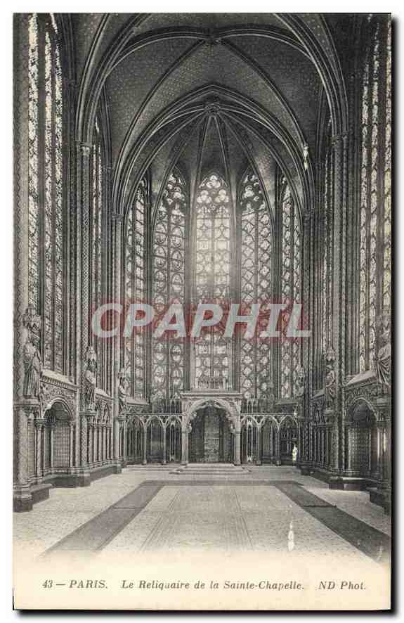 CPA Paris Le Reliquaire de la Sainte Chapelle 