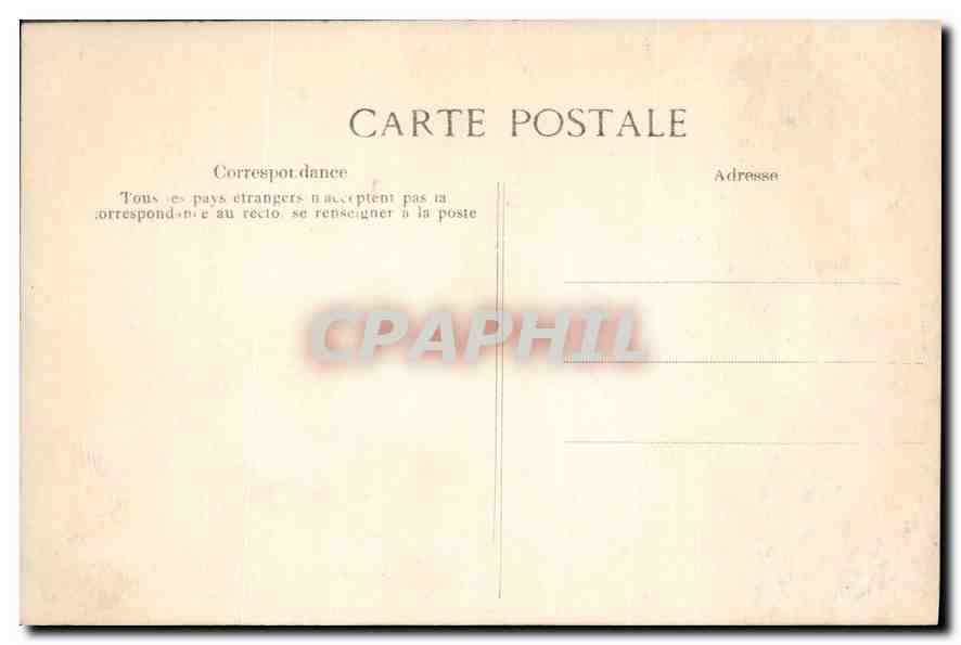CPA Paris Ile de la Cite  — Rückseite