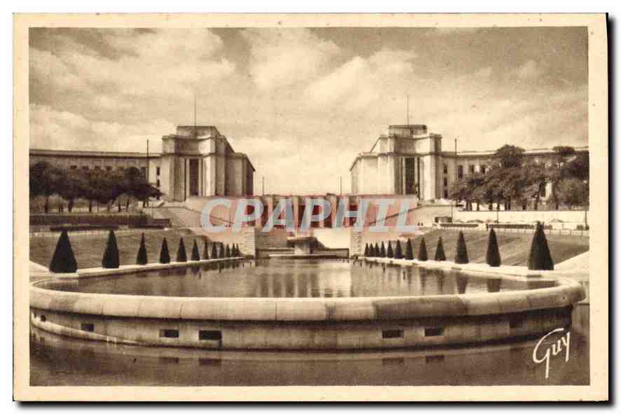 CPA Paris et ses Merveilles Le Palais de Chaillot 