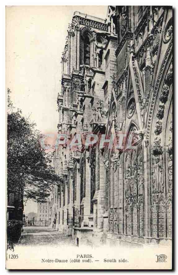 CPA Paris Notre Dame Cote Sud 