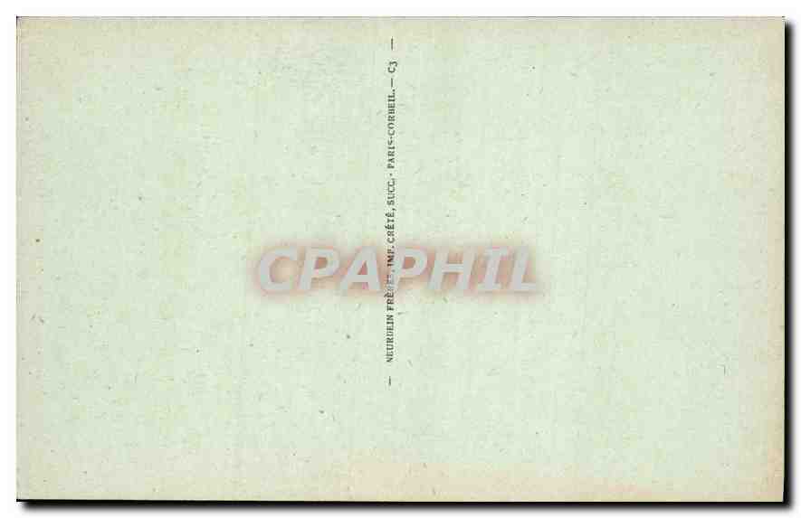 CPA Paris Notre Dame Cote Sud  — Verso