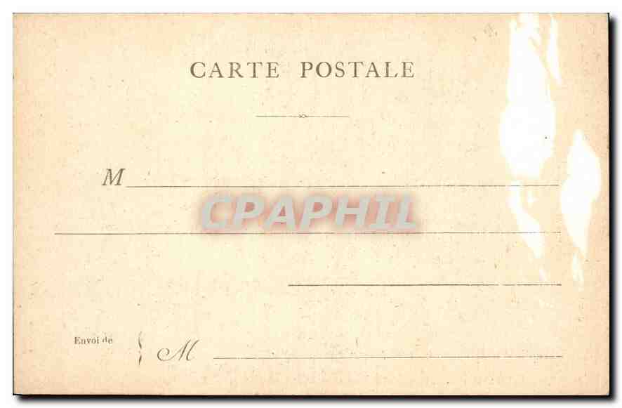 CPA Paris Le Palais de Justice  — Rückseite