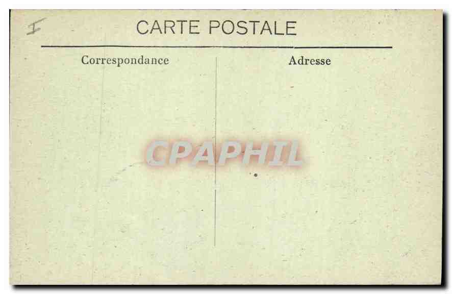 CPA Paris Le Palais de Justice La grille d'honneur a gauche la Sainte Chapelle  — Rückseite