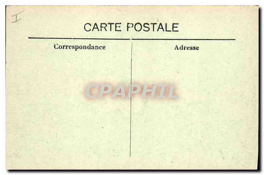 CPA Paris La Chambre des Deputes et le Pont de la Concorde  — Rückseite