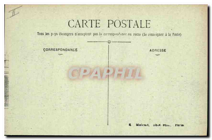CPA Paris Conservatoire des Arts et Metiers  — Rückseite