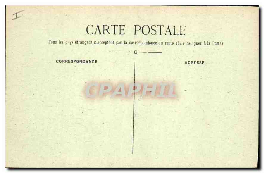 CPA Paris Place de la Concorde Les Trophees de la Victoire  — Rückseite