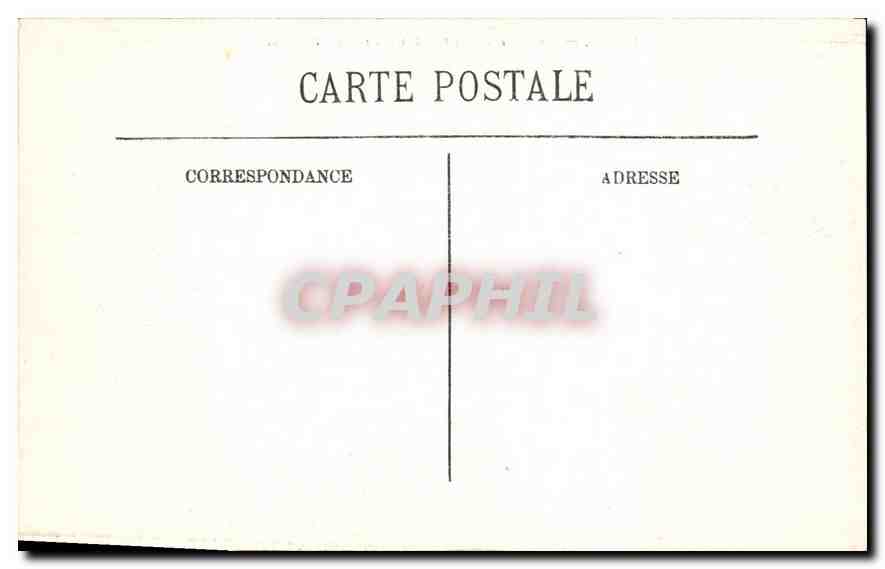 CPA Paris La rue Soufflot et le Pantheon  — Rückseite