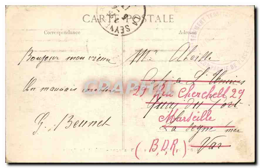 PARIS - Bois de Boulogne - Châtelet du Cycle — éditeur F.D. n°4186 — Rückseite