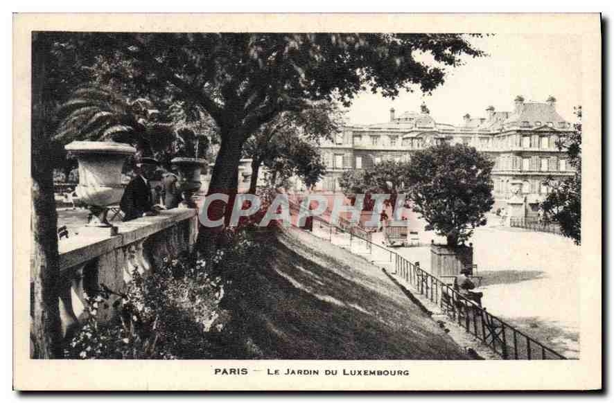 CPA Paris Le Jardin du Luxembourg 