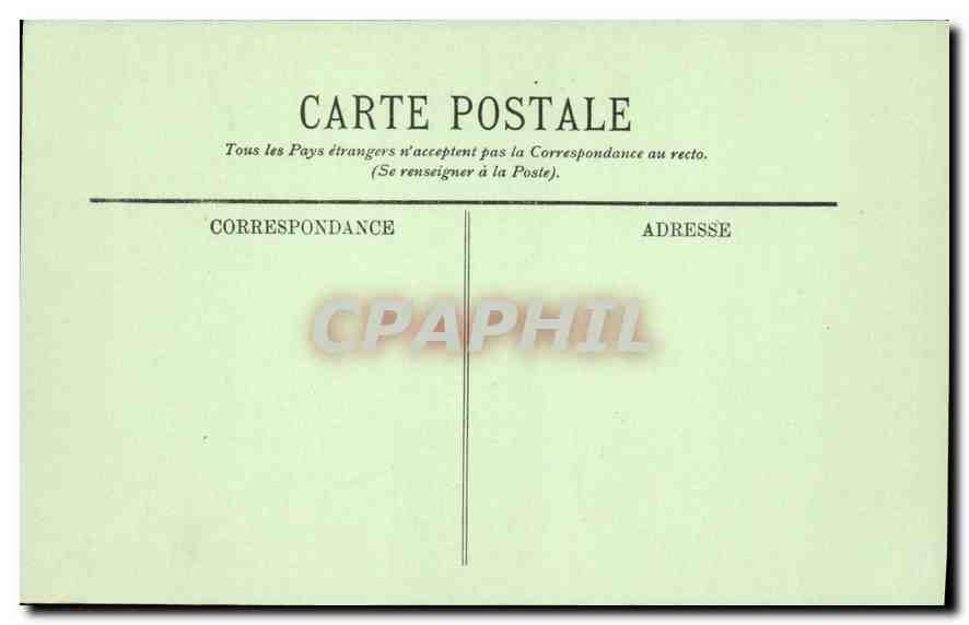 CPA Paris La Sainte Chapelle  — Verso