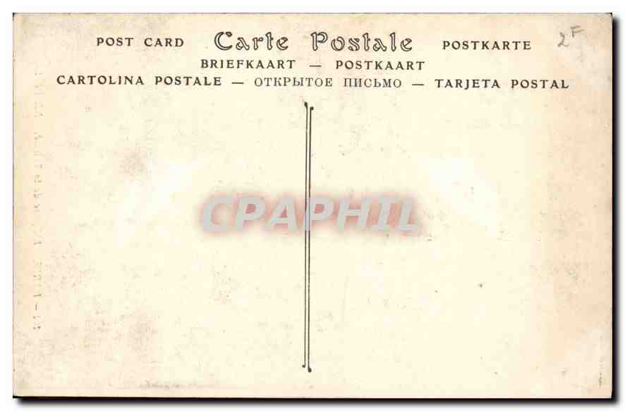 CPA Paris l'Eglise de la Trinite  — Verso