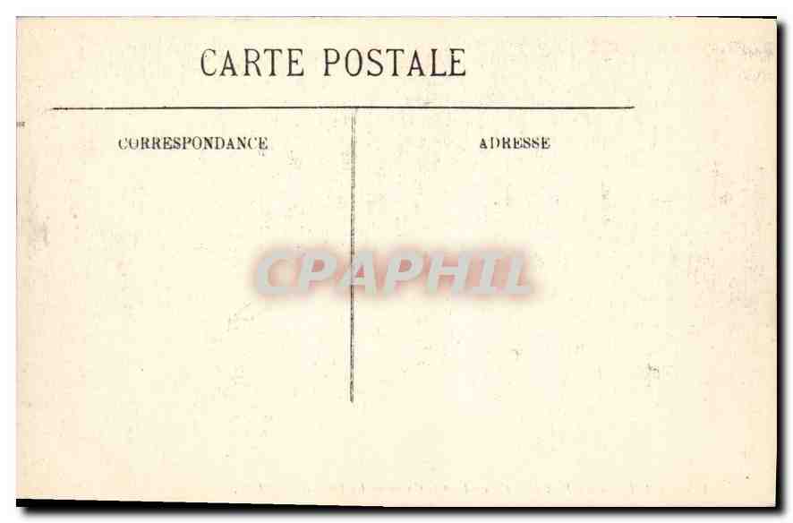 CPA Paris Le Pont de la Concorde et la Chambre des Deputes  — Verso