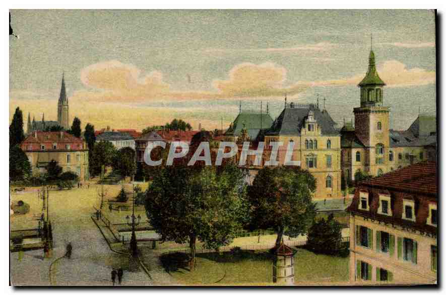 CPA Mulhouse Entree de la Ville 